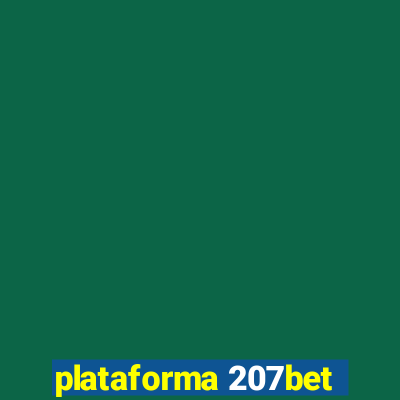 plataforma 207bet